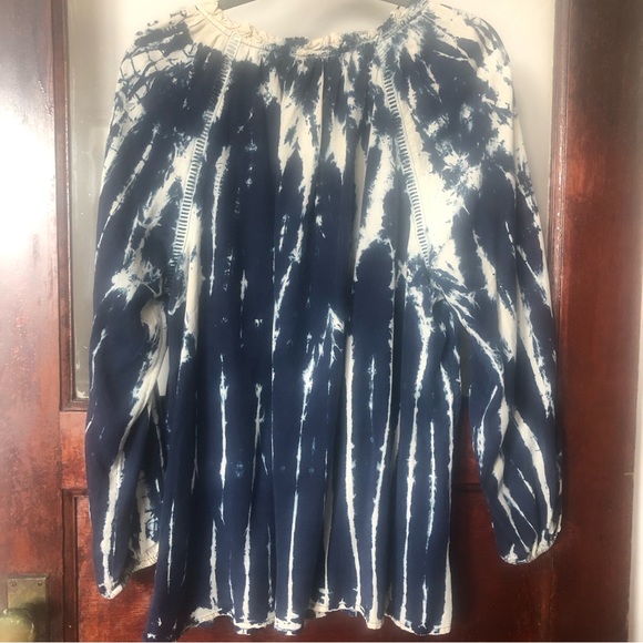 Knox Rose Tie Dye Hippie Boho Festival Coastal Crochet Top XXL - Picture 11 of 16